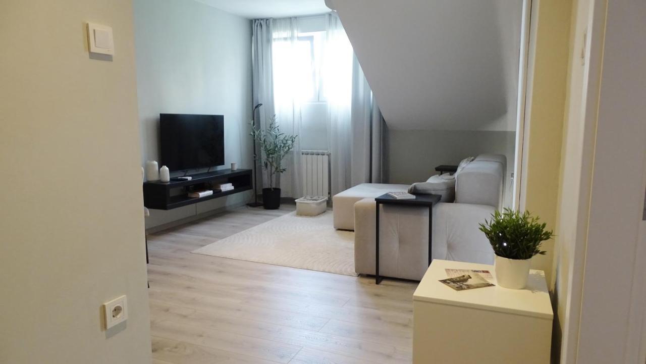 Petite Grey Apartment With Free Private Parking ซาเกร็บ ภายนอก รูปภาพ